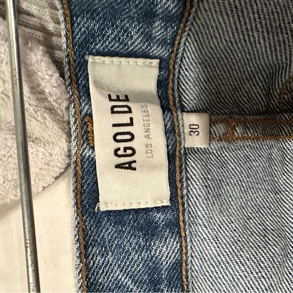 Agolde Parker Long Shorts - Picture 4 of 4